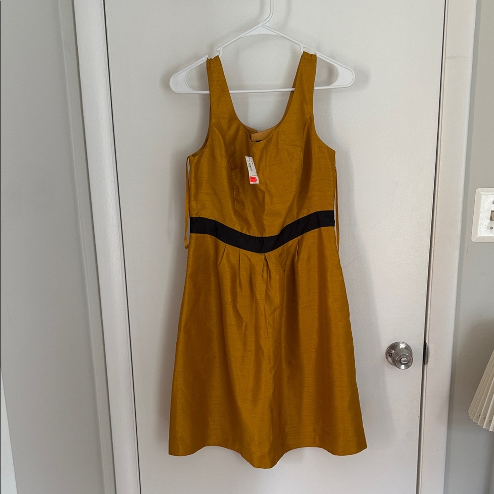 The Limited Mustard Dress